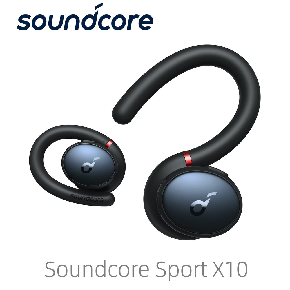 Soundcore by Anker Sport X10 True Wireless Bluetooth 5.2 Наушники тренируются с вращающимся крюком для #1