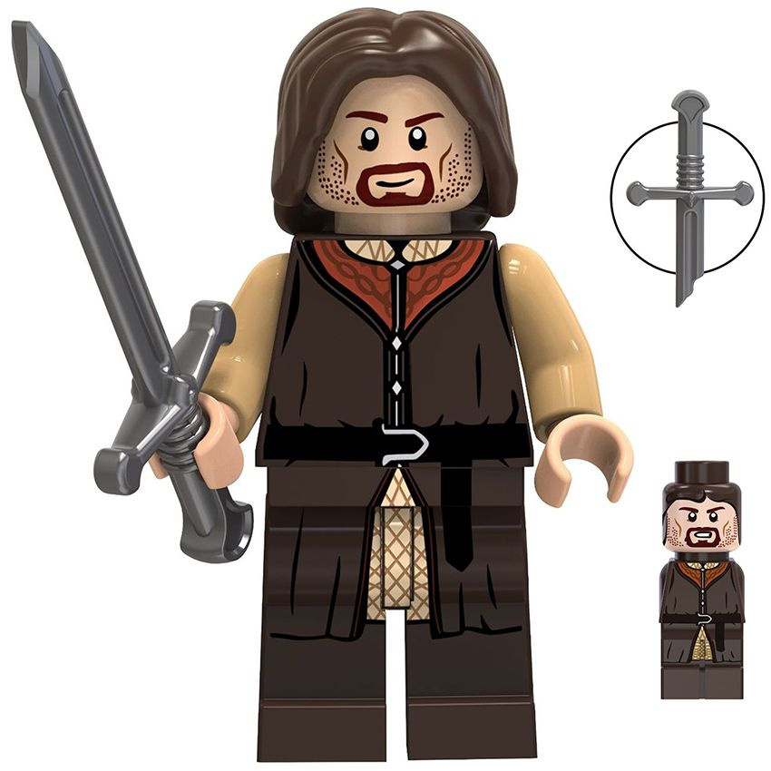 Фигурка Lord of the Rings Властелин Колец, Арагорн, конструктор для ...