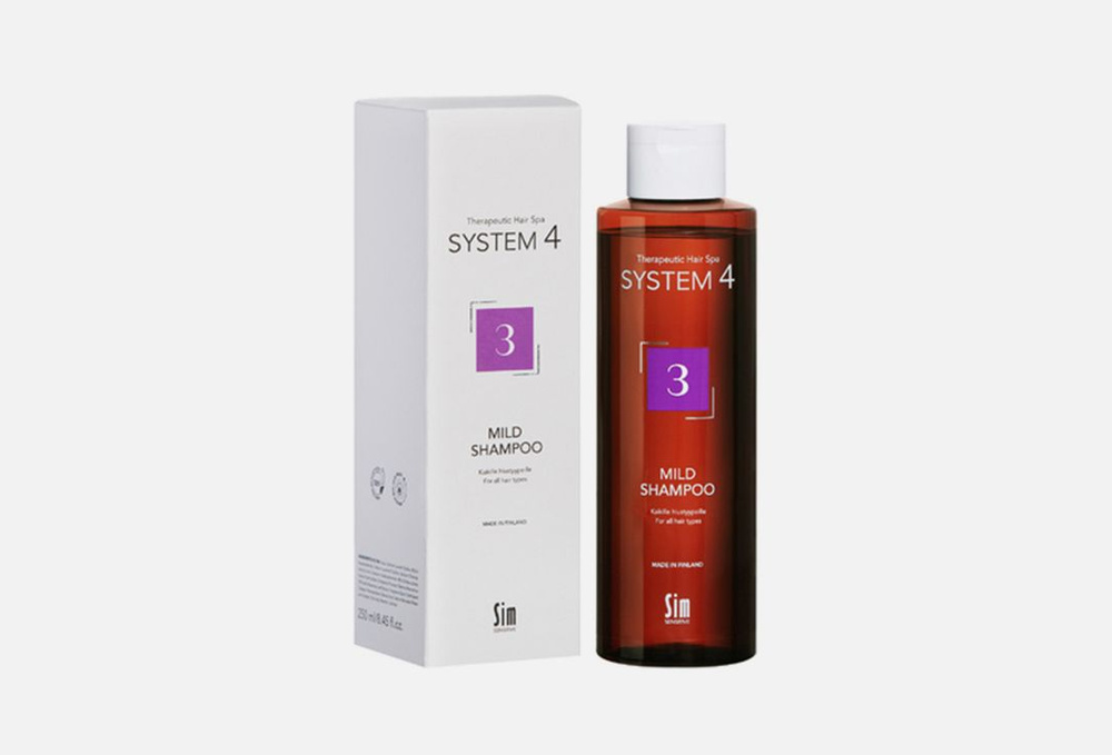 Шампунь терапевтический №3 Sim Sensitive System 4 для всех типов волос ...