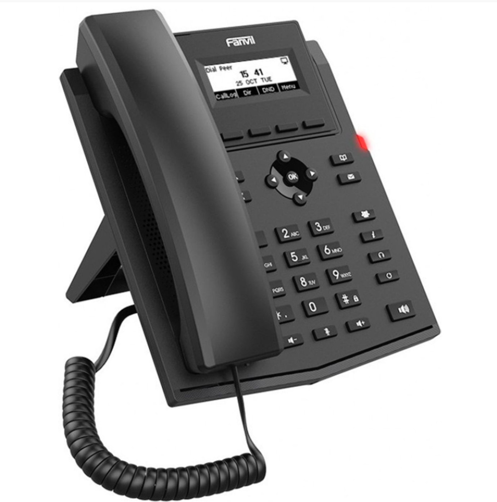 VoIP-телефон Fanvil X301 black - купить с доставкой по выгодным ценам в  интернет-магазине OZON (1317593241)