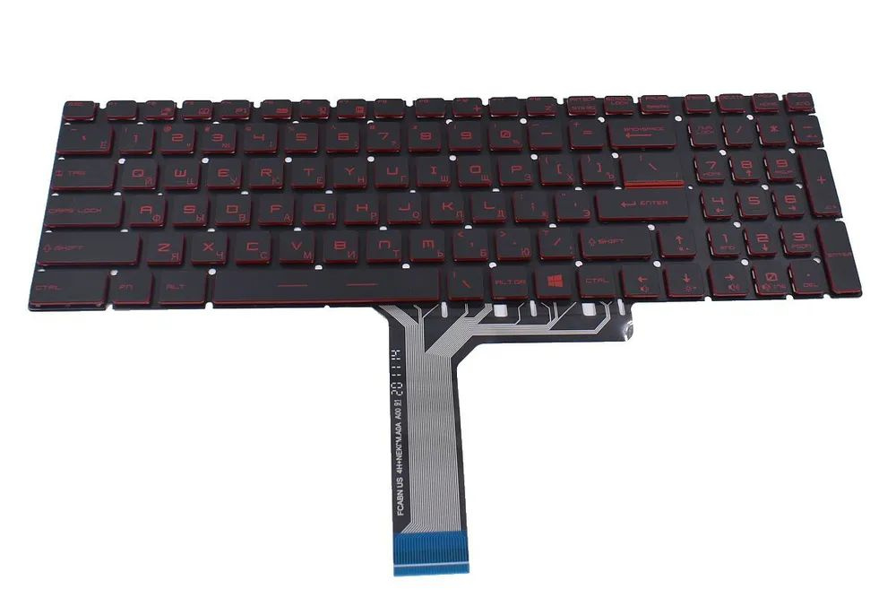 Клавиатура для ноутбука MSI MS-17F4 MS-17E8 With Red Backlit Keyboard с ...