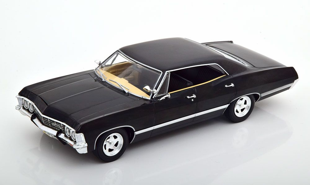 Модель коллекционная Chevrolet impala sport sedan 1967 black "supernatural" / шевроле импала "сверхестественное" #1