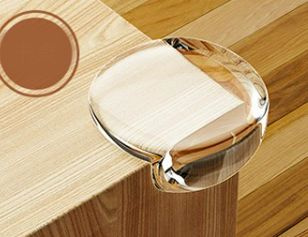 Защитные силиконовые уголки на мебель круглые - купить с доставкой по ...