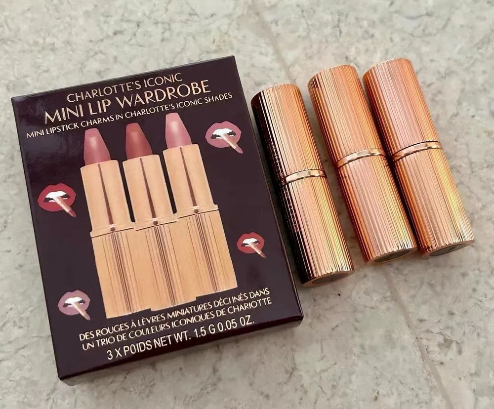 Набор помад Charlotte Tilbury Mini Lip walk of no shame/very victoria