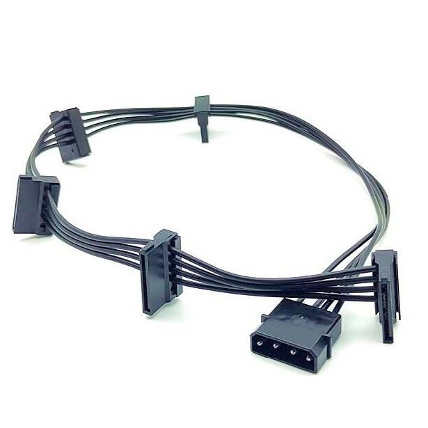 Кабель кабель Переходник Molex - 5 х SATA - купить по низкой цене в ...