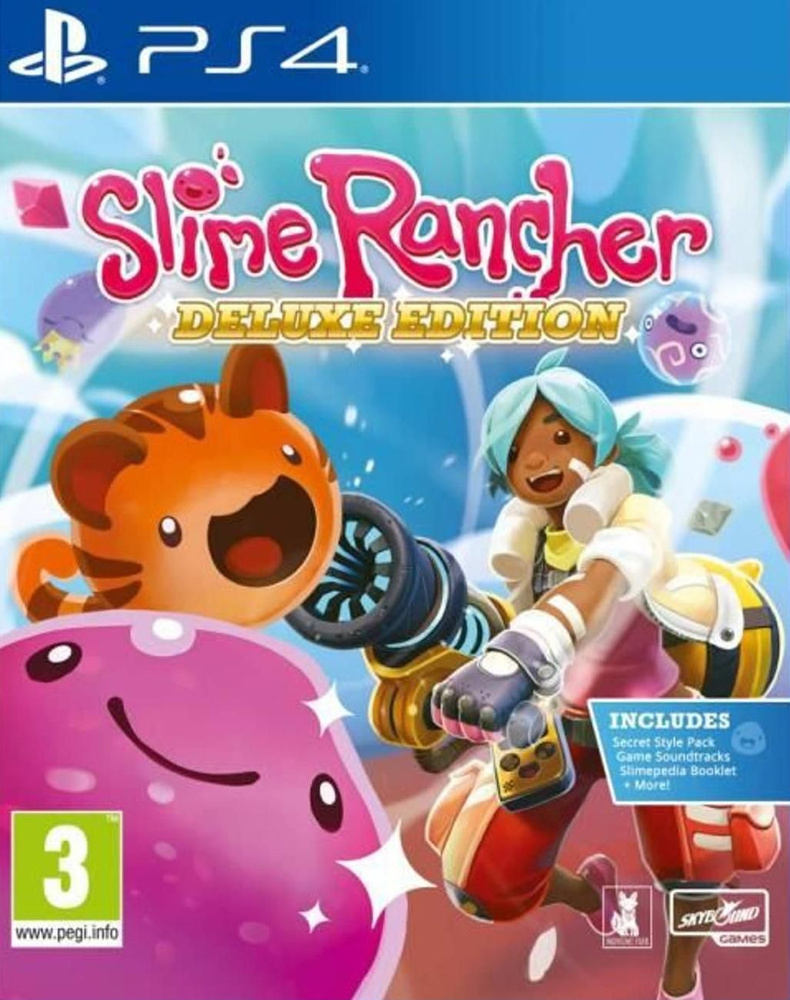 Игра Slime Rancher Deluxe Ed Русская (PlayStation 4, PlayStation 5, Русские субтитры)  #1