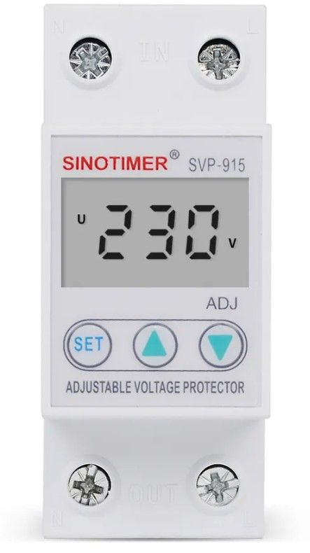 Реле контроля напряжения Sinotimer SVP-915 40A - купить по выгодной ...