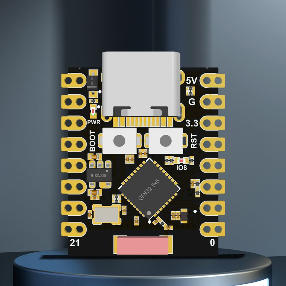 Макетная плата ESP32-C3 (черная) - купить с доставкой по выгодным ценам ...