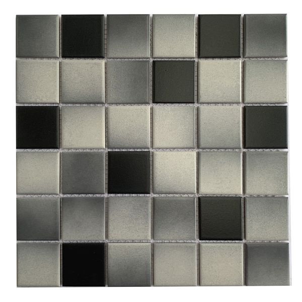 Мозаика Tessare 30,6х30,6х6см керамика черно-серый (PHPJA01) #1