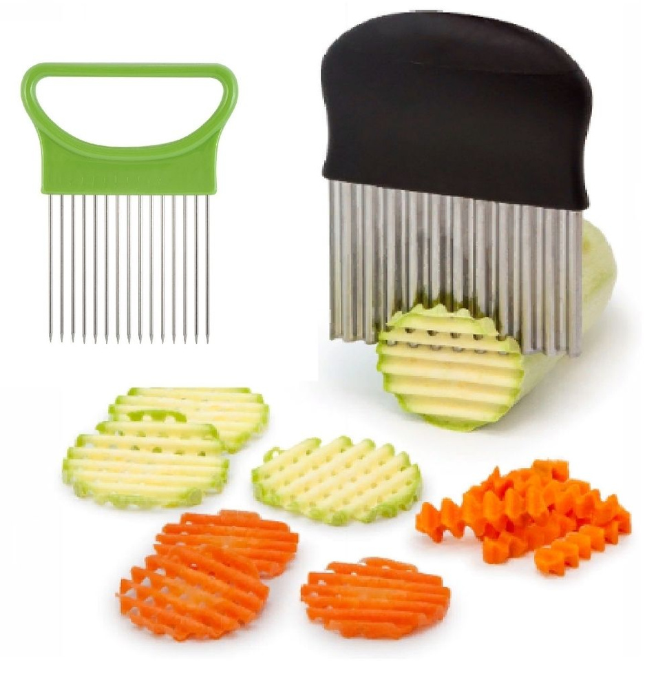 Купить Нож для волнистой нарезки с лукорезкой по низкой цене в интернет ...