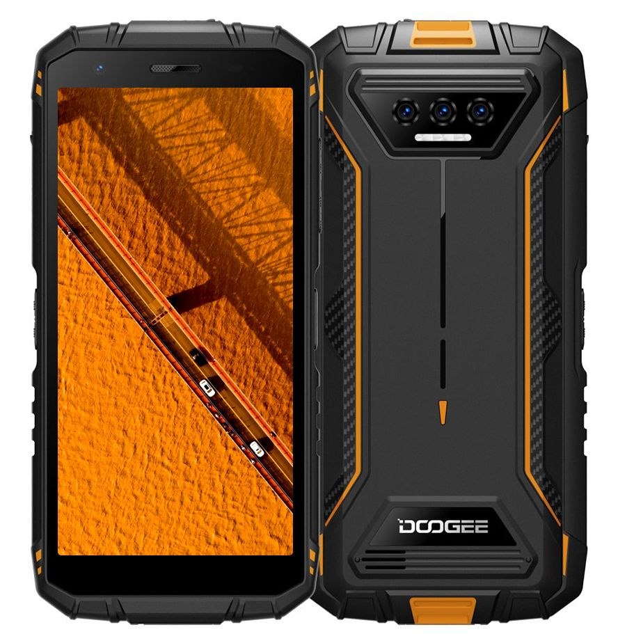 Doogee Смартфон S41 PLUS 4/128 ГБ, оранжевый