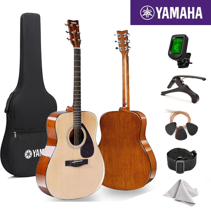 Yamaha Акустическая гитара F Guitar 6-струнная, корпус Дуб 4/4 - купить ...