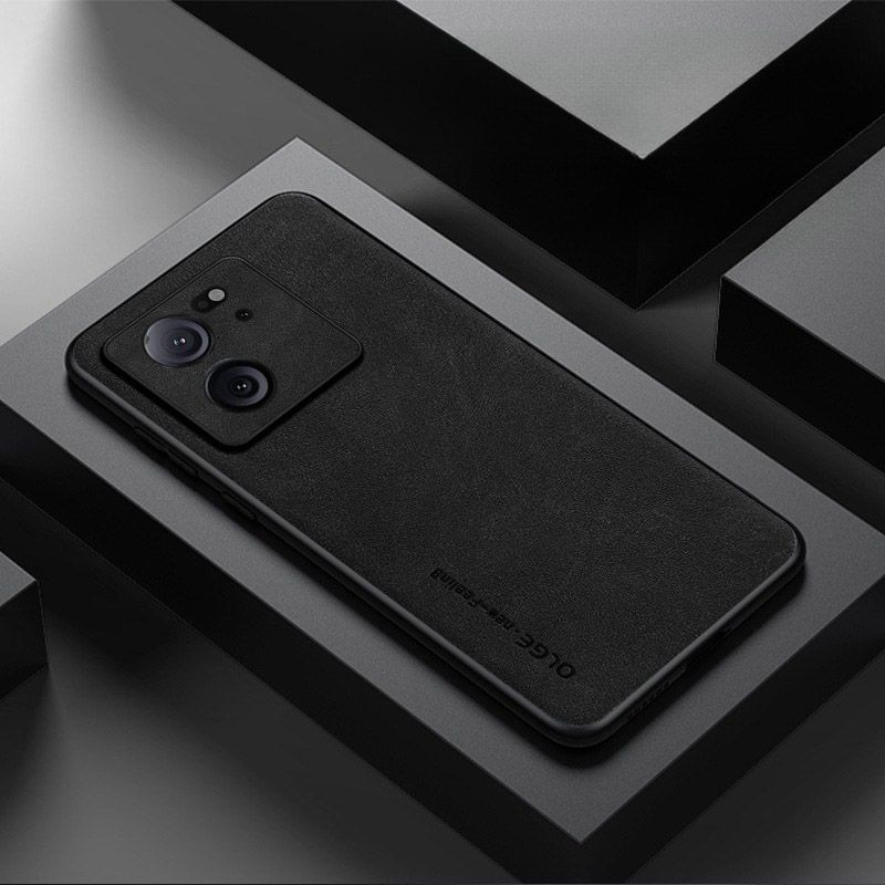 Стильный на коже чехол для Xiaomi 13T (Сяоми 13 Т, Ксиаоми) / Xiaomi ...