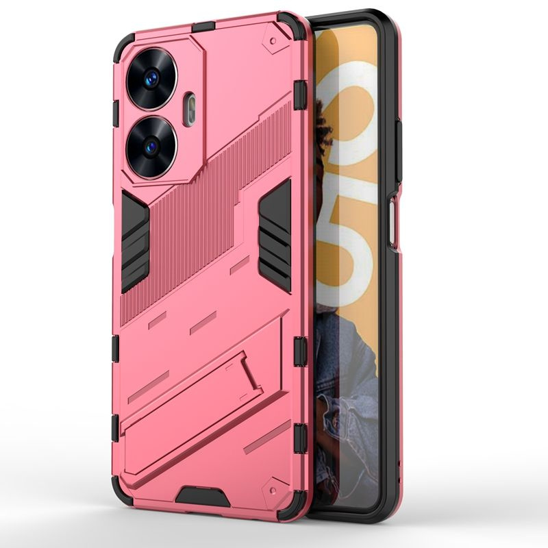 Противоударный с подставкой чехол для Realme C55 / Реалми С55 - купить ...