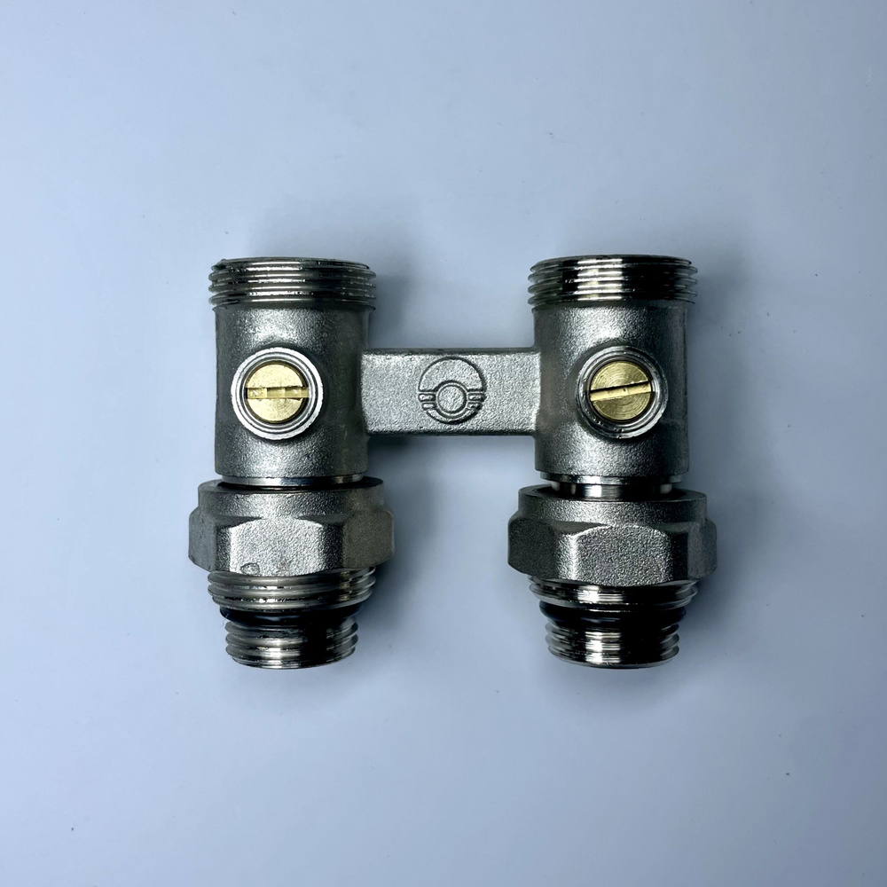 Узел для нижнего подключения для радиатора прямой 1/2" - купить в ...