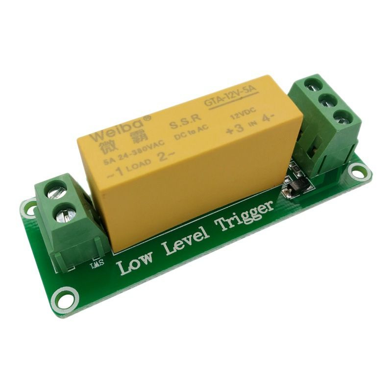 Модуль твердотельного реле DC-AC, 5В 5А - купить с доставкой по ...