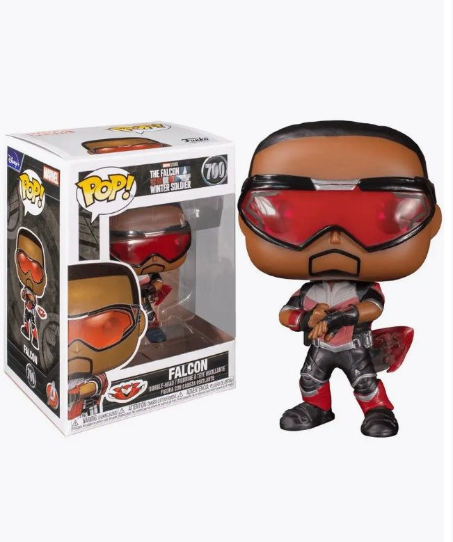 Фигурка Funko POP! Bobble Marvel The Falcon and Winter Soldier Falcon #1