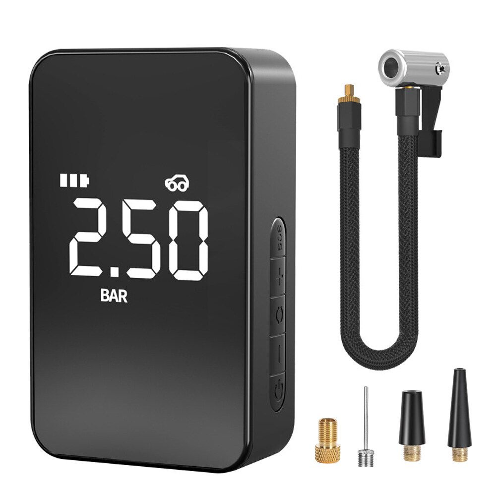 3в1 автомобильный воздушный насос портативный электрический ...