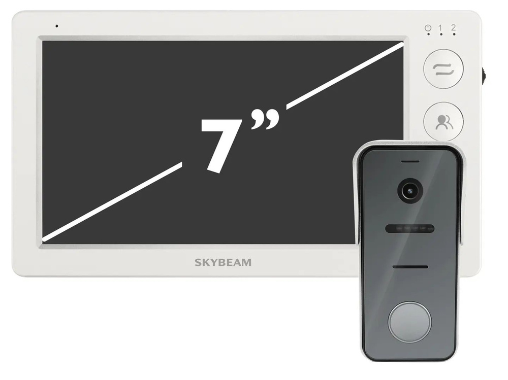 Комплект видеодомофона Skybeam 600TVL 7 #1
