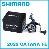 Катушка Shimano Catana 2500 Fs – купить в интернет-магазине OZON по низкой  цене