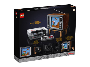 Super mario nintendo entertainment system clearance lego