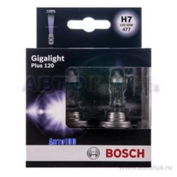 Bombilla H7 Gigalight Plus 120 Bosch 