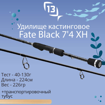 TEST] Canne Casting 13 Fishing Fate Black 9'1 XH 