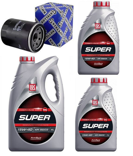 Набор для замены моторного масла УАЗ, Газель, Волга (15w-40, минералка ...