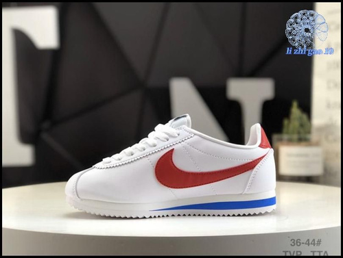 Nike cortez outlet red leather