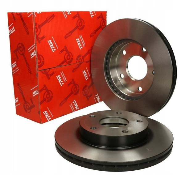 Диски тормозные передние, комплект 2 шт. TRW DF4964 (296x26