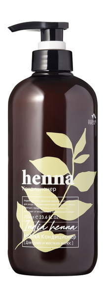 FLOR DE MAN Кондиционер для волос Flor de Man Henna Hair Rinse, 700 мл ...