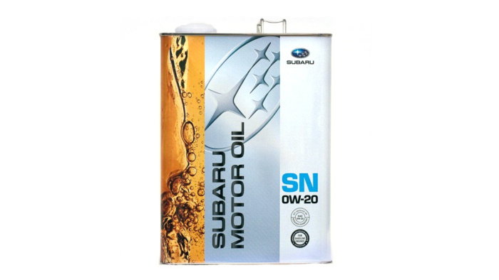 Масло моторное Subaru Motor Oil 0W-20 Синтетическое - купить в интернет ...