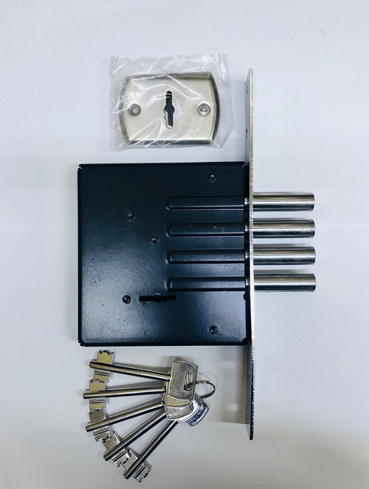 Замок врезной Акарсан 4 ригельный сувальдный - купить по низкой цене в ...