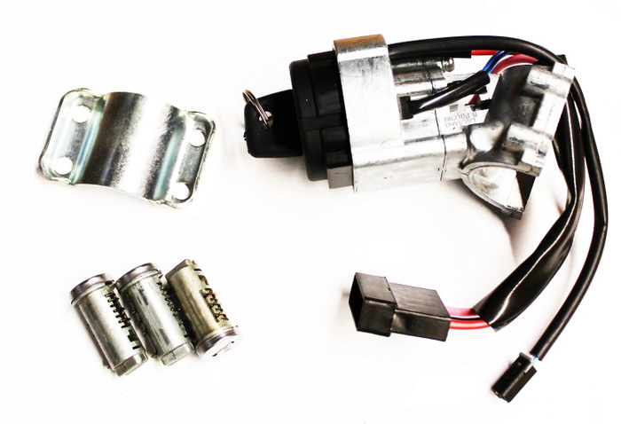 Замок зажигания ВАЗ 1118 с иммобилайзером + вставки дверей и багажника ...