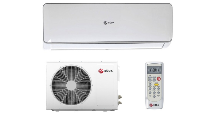 Инверторная сплит-система (Кондиционер) на 54 кв. Roda Silver Inverter ...