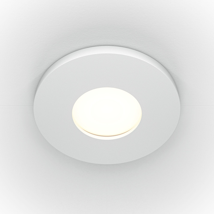 Светильник downlight встраиваемый ip20 цоколь gu10 metal modern dl008 2 01 s