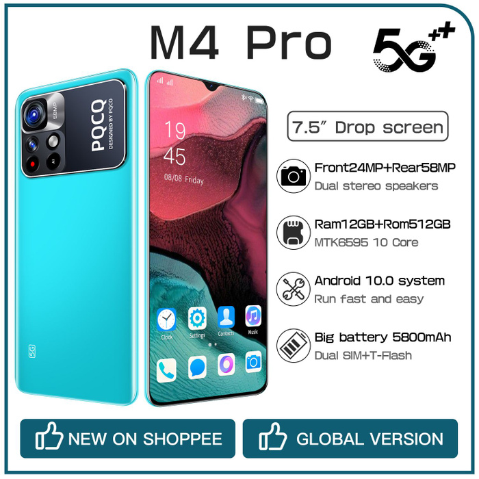 Смартфон m6 pro 12 512 гб