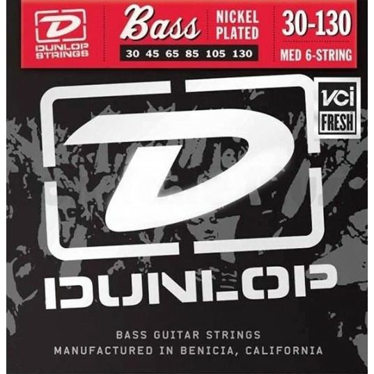 Струн для 6-струнной бас-гитары DUNLOP DBN30130 - купить с доставкой по ...