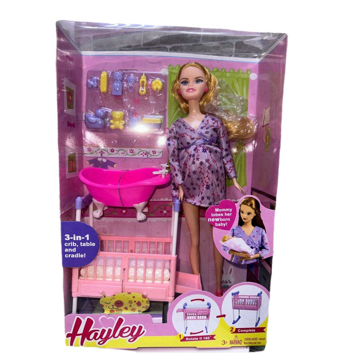 Кукла Хейли Беременная мамочка/игровой набор кукла барби - купить с ...