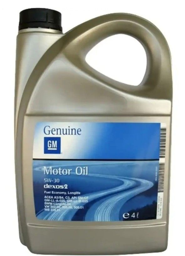 Масло моторное GM 5W-30 Синтетическое - купить в интернет-магазине OZON ...