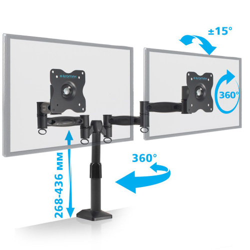 Инструкция: Кронштейн для ТВ Holder LCDS-5057 черный