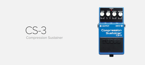 BOSS CS-3 Компрессионный сустейнер, профессиональная