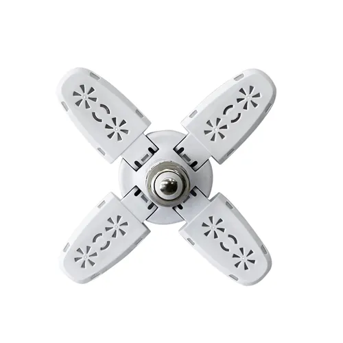 Светодиодный светильник для гаража 38W, 3800 лм, с 4 регулируемыми панелями, потолочный, для мастерс