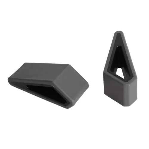 Портативная подставка для ноутбука, 2 шт, мини, эргономичный дизайн, предотвращает деформацию, черны