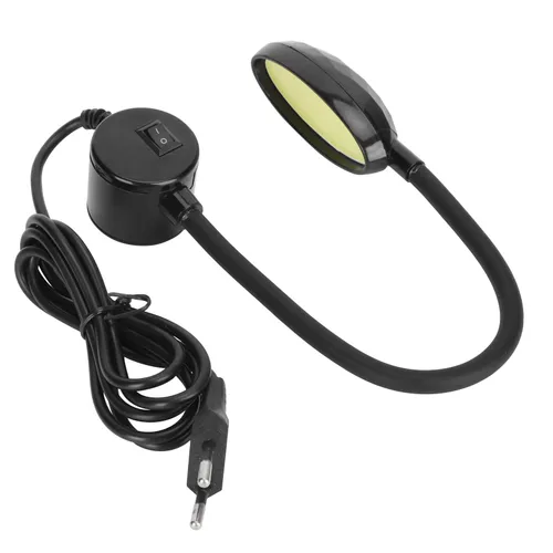 Светильник для швейной машины COB 8W, 48 LED, гибкая гусиная шея, магнитное основание, AC/DC85-265V