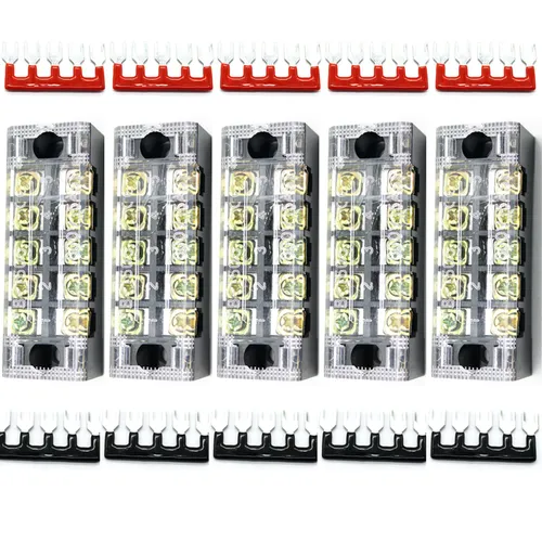 Клеммная колодка барьерная 5P 600V 15A для ATV/UTV