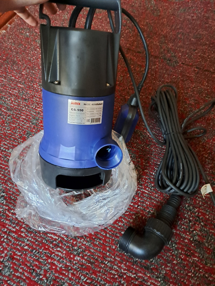 617 отзывов на Насос фекальный поплавковый JEMIX GS-550/Фекальный насос ...