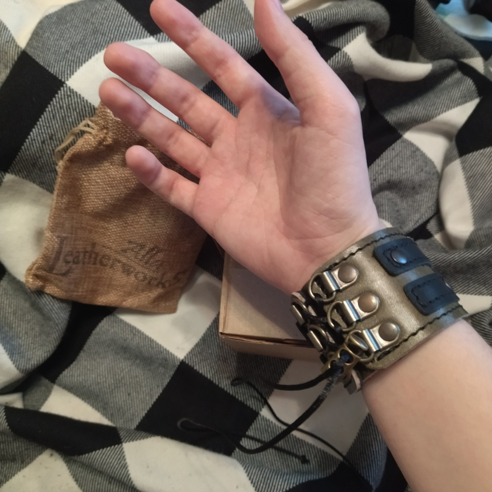 Браслет Alla Leatherworks натуральная кожа/ручная работа/мужской ...