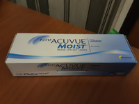 Контактные линзы 1 DAY ACUVUE MOIST (30 линз) AC 1D M 8.5 -0.75 #18, Ирина М.