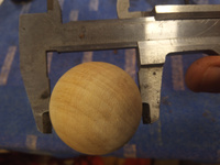 Мяч для дриблинга, деревянный набор #3, Сергей З.